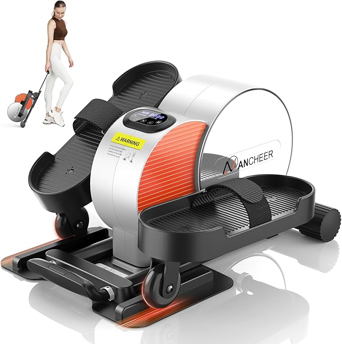 ANCHEER Under Desk Elliptical Machine Transform Your Life - High-End, Portable, Mini Leg Exerciser While Sitting. Perfect for Seniors, No Noise. Ideal Gift for Family As Seen on TV