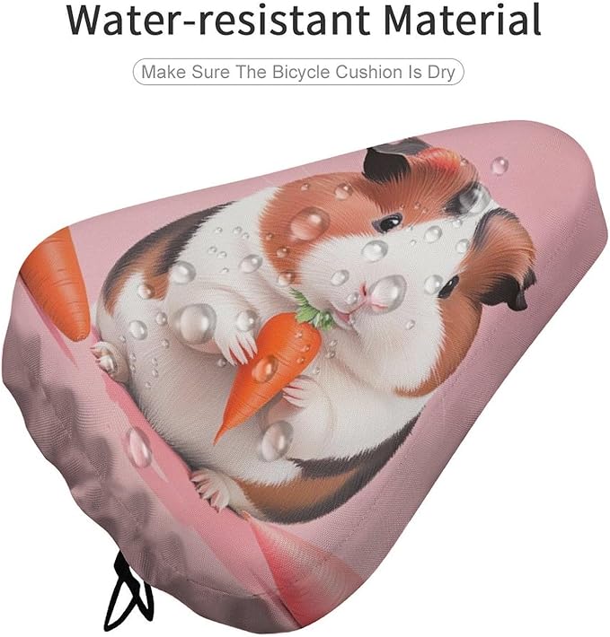 Waterproof Bike Seat Cover with Drawstring Waterproof Bike Seat Rain Cover Seat Protective Water Resistant Bicycle Saddle Rain Dust Cover