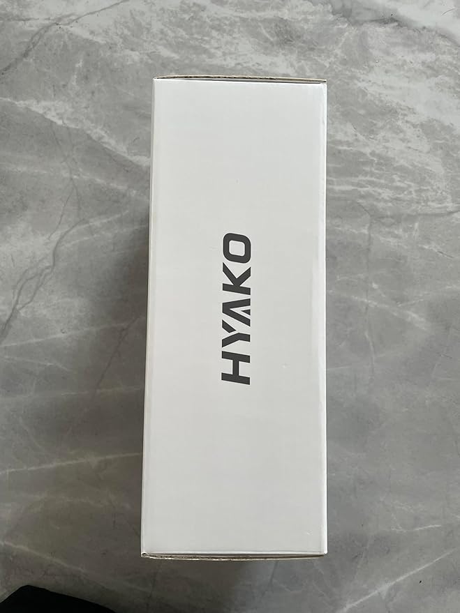 HYAKO SE Muscle Therapy Massage Gun - Deep Tissue Vibration Massager, Non-Invasive Design for Full-Body Care, Pain Relief for Back, Neck, Leg, Shoulder – Gifts for Men and Women (Black)