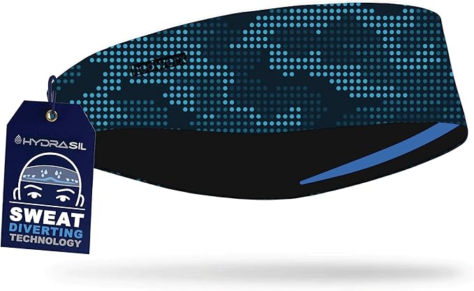 Hydra2 Headbands for Women & Men | Sweat Diverting, Hair Bands for Athletes, Gym, Cycling & Fitness | Flatweave