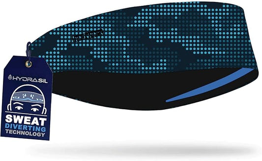 Hydra2 Headbands for Women & Men | Sweat Diverting, Hair Bands for Athletes, Gym, Cycling & Fitness | Flatweave