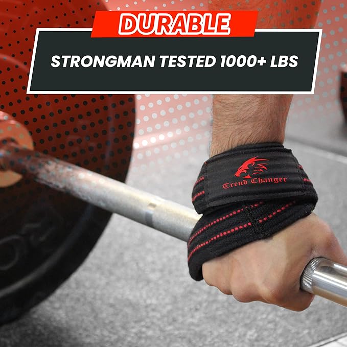 Figure 8 Lifting Strap Padded Deadlift Straps Heavy Duty Weight Lifting Straps Strongman Axle Bar Straps Weightlifting Wrist Wraps