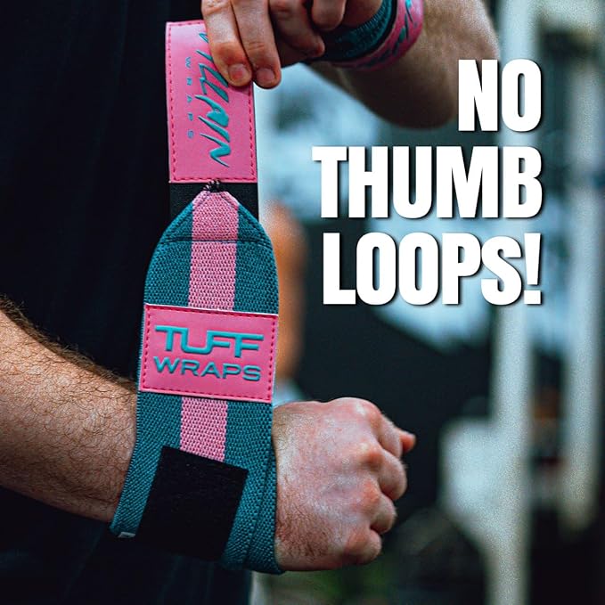 Villain Wrist Wraps for Weightlifting & Powerlifting – Adjustable Support Straps for Men and Women – Ideal for Strength Training, CrossFit, Bodybuilding – Durable Comfort to Eliminate Wrist Pain