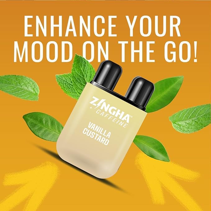 Caffeinated Aromatherapy Nasal Inhaler Stick – Natural Energy Boost with Essential Oils + Caffeine – Focus, Refresh & Breathe Easy (Sweet Surge)