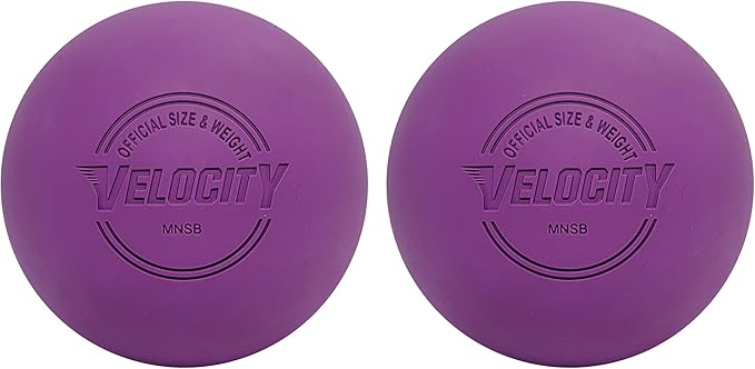 Velocity Lacrosse Balls - 1, 2, 3, 6, 12, 18, 24, 36, 60 and 120 Packs - for Practice, Official NFHS and College Approved Size