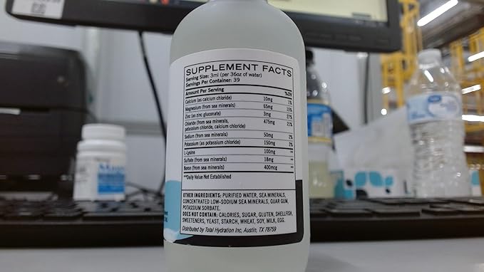 Daylyte Electrolyte Drops, Unflavored, Sugar Free Daily Hydration Supplement with Magnesium, Calcium, & Zinc (39 Servings)