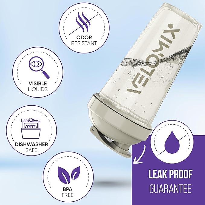 -4 PACK- 28 oz Shaker Cups for Protein Shakes - 4x Wire Whisk | Leak Proof Protein Shaker Bottles for Protein Mixes | Protein Shaker Bottle Pack | Mixer for Protein Shakes (Forest Edge)