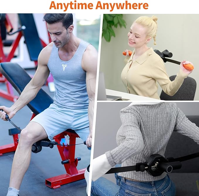 Massage Buddy Holder – Ergonomic Extension Handle + Tension‑Core Flexible Arms for Deep Tissue Relief – Full‑Body Access Without Strain