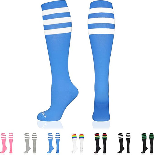 NEWZILL Medical Compression Socks for Women & Men Circulation 20-30 mmHg, Best Support for Running Athletic Cycling Nursing Travel Work and Fitness