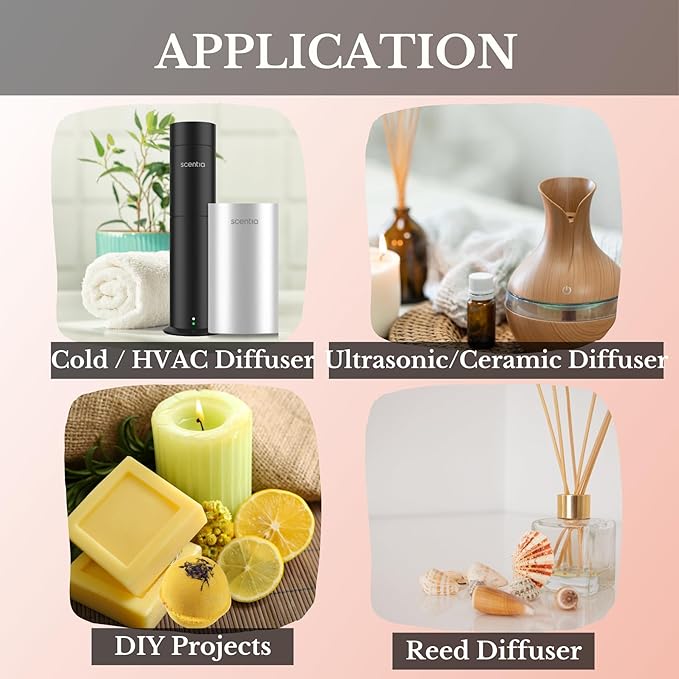 Scentia My Way Hotel Diffuser Oil Inspired by The 1 Hotel Miami Beach - 20 ml 0.67 fl oz - Fragrance Oil Blend Sandalwood, Cedar & Lemon Notes for Aromatherapy Diffusers and Humidifiers