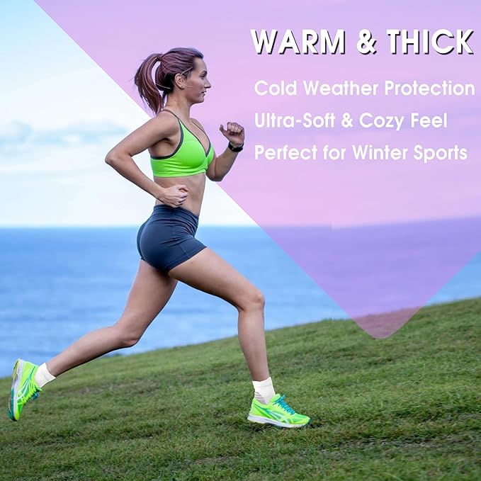 Gonii Women's Compression Ankle Socks with Cushion & Arch Support| Lightweight & Moisture-Wicking for Running 3 Pairs