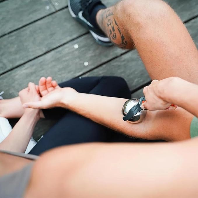 Tiger Tail Tiger Ball ICE - Deep Muscle Tissue Cold Therapy Tool for Neck, Back, Legs, Arms, Shoulders, Stomach, Feet, and Hands - Myofascial Trigger Point Release