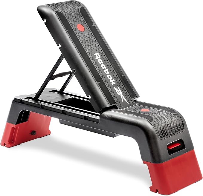 Reebok Deck Multipurpose Adjustable Bench Aerobic Strength Training Incline and Decline2