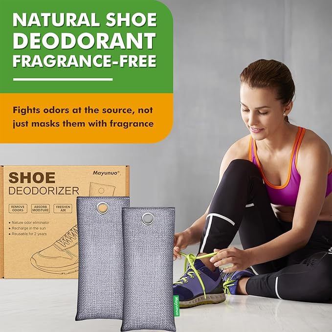 Stinky Sneaker Deodorizer Shoe Freshener for Boots, Soccer Cleats, Lockers, Gym Bags, Cars, Defeat Balls Spray, 6 Pack Shoes Odor Elimination Smell Remover