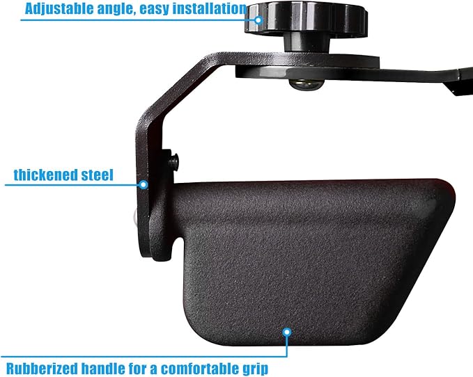 KORIKAHM Adjustable Lat Pull down Bar, Cable Machine Attachments for Gym, Home Gym Fitness T-bar Row Pulldown Attachments, Lat Pull Down Machine Wide Grip Neutral Grip Handle