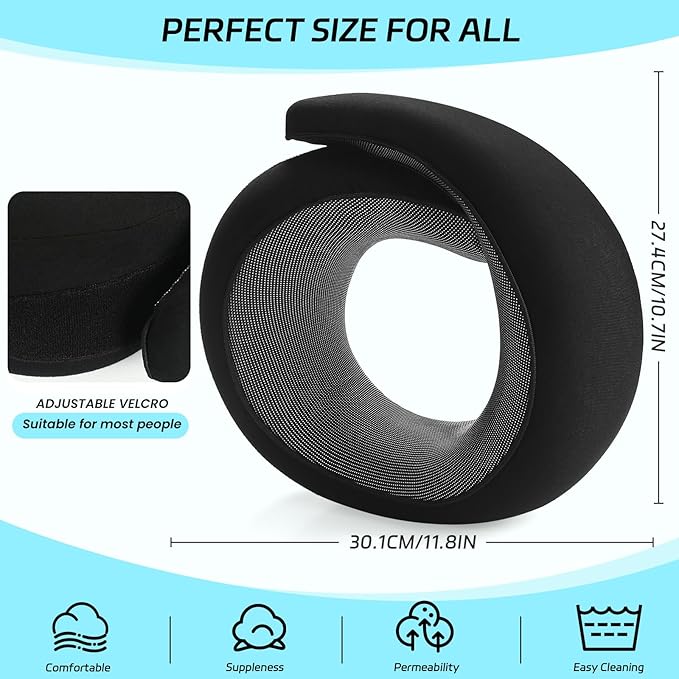 2024 New Memory Foam Travel Pillow for Airplanes,Neck Pillow for Traveling,Neck Plus Travel Pillow,Neck Plus Travel Neck Pillow