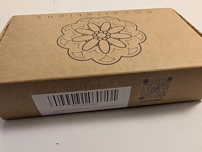 CCcollections Wood Therapy Massage Tools, Reflexology Wooden Stick Tool, Traditional Equipment for Relieving Muscle Pain Body Lymphatic Drainage Massager - (Set F)