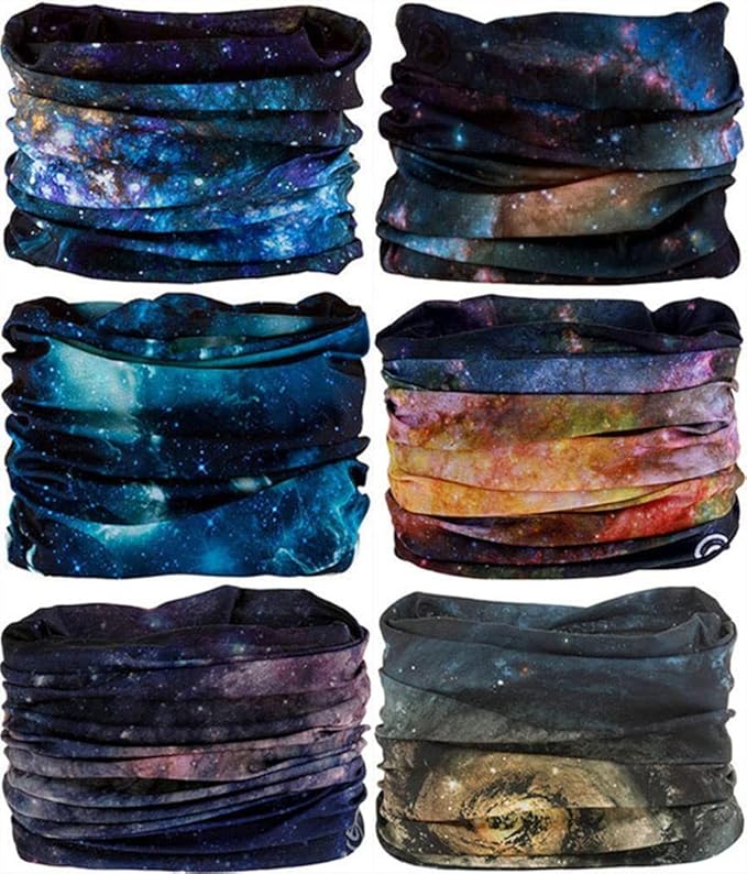 Headband Neck Gaiter Head Wrap Headwear Face Mask Magic Scarf Bandana for Men and Women