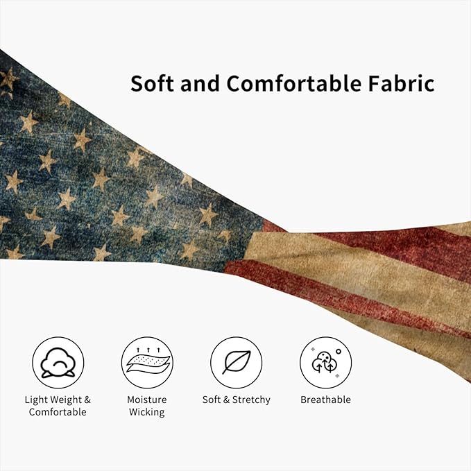 Sports Headband Moisture Wicking Sweatband for Men Women Running Cycling Yoga Fitness Workout