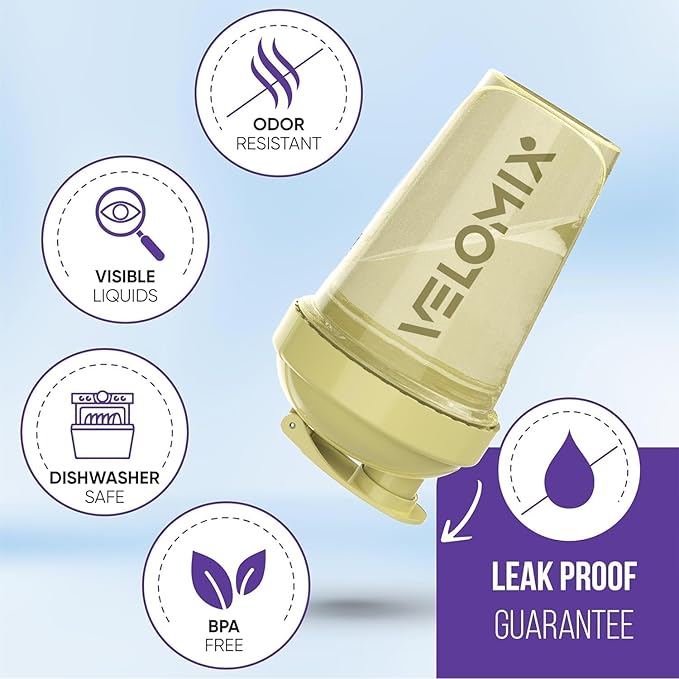 -6 PACK- 20 OZ Protein Shaker Bottles for Protein Mixes, Shaker Cups for Protein Shakes, Small Shaker Bottle Pack, Shaker Cup, Shakers for protein Shakes (Pastel Shades - 6 Pack)