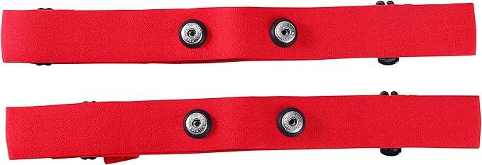 Heart Rate Monitor Replacement Chest Strap Compatible with Myzone Strap MZ-3 & MZ-1Belt 2 Pack