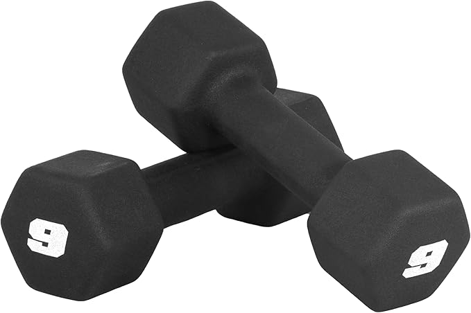 CAP Barbell Neoprene Dumbbell Weights Pairs & Sets | Multiple Colors