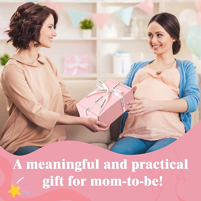 Birth Comb Acupressure Massage Ball Set - Wooden Labor Comb Natural Labor and Delivery Essentials, Mom to Be Gift, New Mom Gifts for Labor Pain Relief