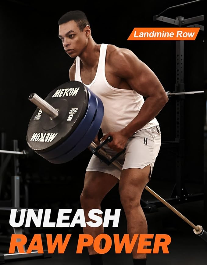 Fitarc Double D Row Handle Cable Attachments for Gym, Non-Slip V Bar Attachment for Home Gym Equipment, T Bar Row Attachment for Back Training, LAT Pulldown Attachments and Cable Machine Attachment