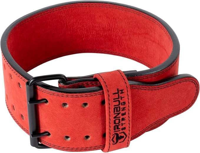 Powerlifting Belt - IPF Approved – Weight Lifting Belt 10mm - Prong Weightlifting Belt for Squats, Deadlift, and Bench Press – Lifting Belt Leather 4in for Men and Women – Back Brace for Gym, Workout, Strength Training, Strongmen & Power Lift