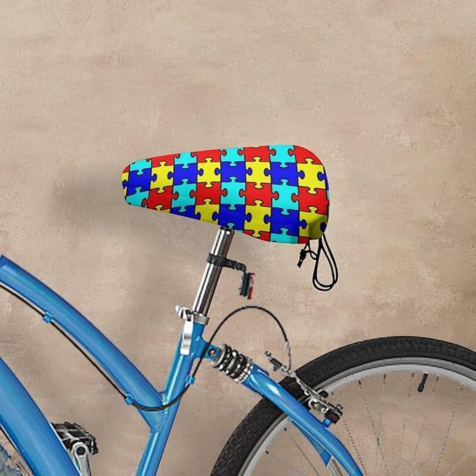 Waterproof Bike Seat Cover with Drawstring Waterproof Bike Seat Rain Cover Seat Protective Water Resistant Bicycle Saddle Rain Dust Cover