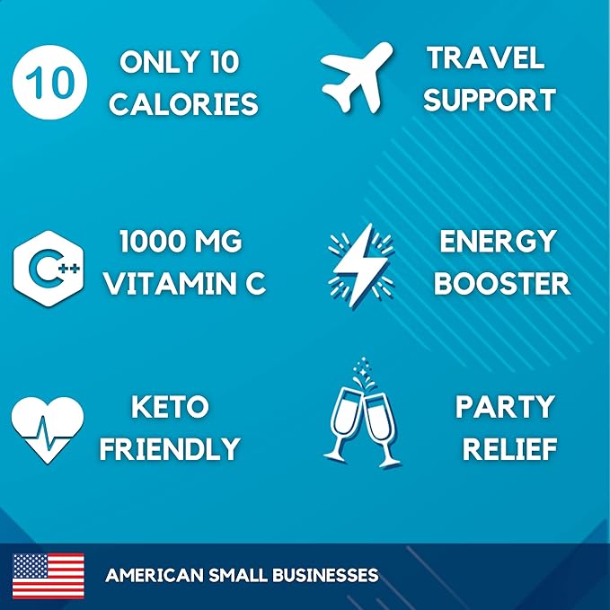 HydroMATE Electrolyte Powder Peach Tea Hydration Packets Low Sugar 16 Count