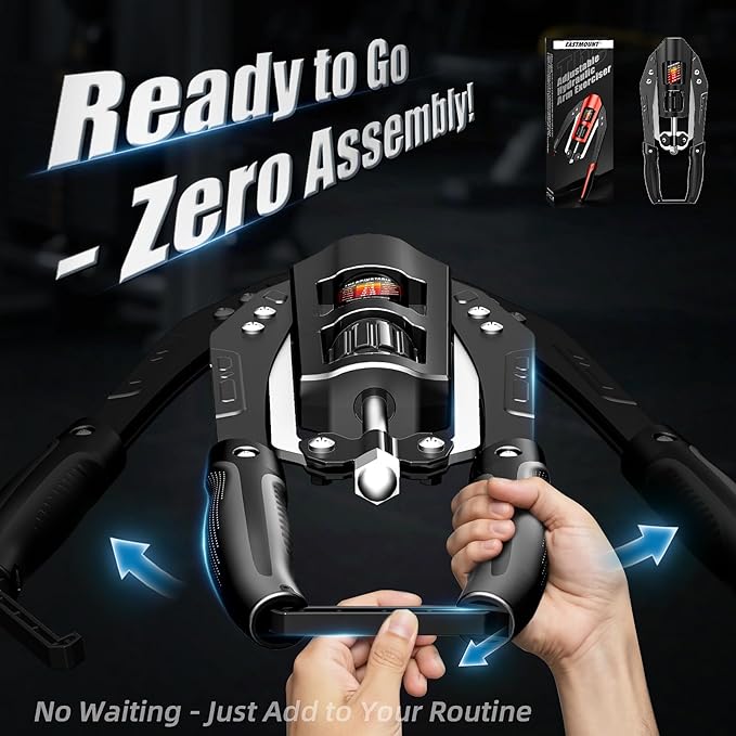 EAST MOUNT Twister Arm Exerciser - Adjustable 22-440lbs Hydraulic Power, Home Chest Expander, Shoulder Muscle Training Fitness Equipment, Arm Enhanced Exercise Strengthener