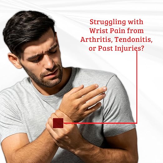 Left Hand Wrist Support Wrap – Adjustable Wrist Brace with Weightlifting Straps, Breathable Non-Slip Grip for Gym, CrossFit, Deadlifts, Powerlifting & Fitness Workouts