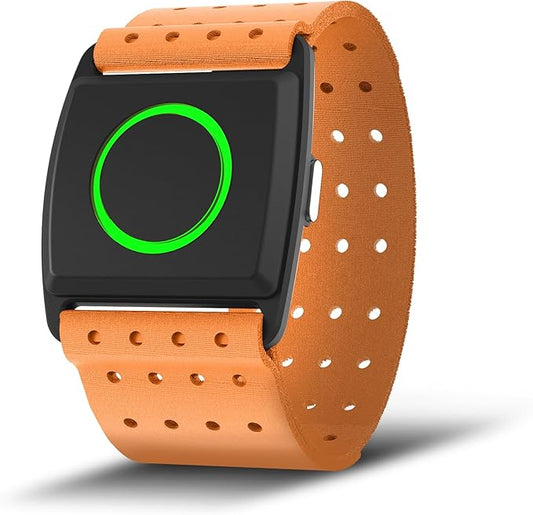 EZON C022Pro Heart Rate Monitor Armband with ANT+ & Bluetooth, LED HR Zone Indicator Lights,3ATM Waterproof, Adjustable Arm Strap for Running Cycling Gym, Compatible with Peloton/Wahoo/Strava