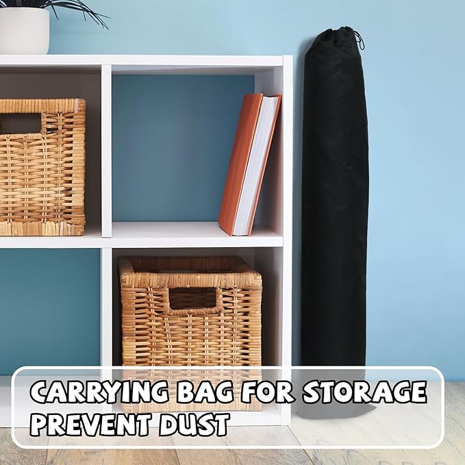 Kangaroo Hoppers 8FT Kids Balance Gymnastics Beam for Kids, Folding Extra Firm Foam Floor Beam for Beginners, Home Training Equipment with Anti-Slip Base, Carrying Bag