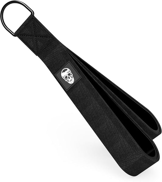 Gymreapers Tricep Rope Cable Attachment - Multi-Workout Tricep Pull Down Cable Attachment - Perfect Gym Cable attachments (3 Lengths Built in One)