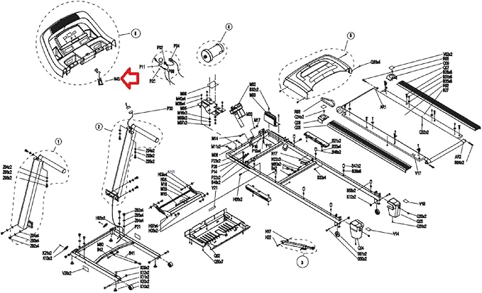 H.F Exchange Magnetic Safety Key Lanyard - Emergency Stop Key with Braided Cord & Clip P/N 1000105094 - Safety Switch Assembly Replacement Key for Treadmill - Works with Livestrong LS8.0T