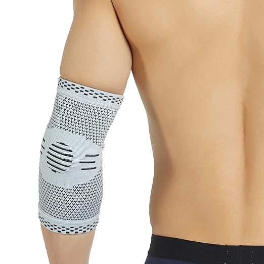 NeoTech Care Elbow Support Brace - Breathable - Men, Women, Right or Left (Black Color, Size S, 1 Unit)