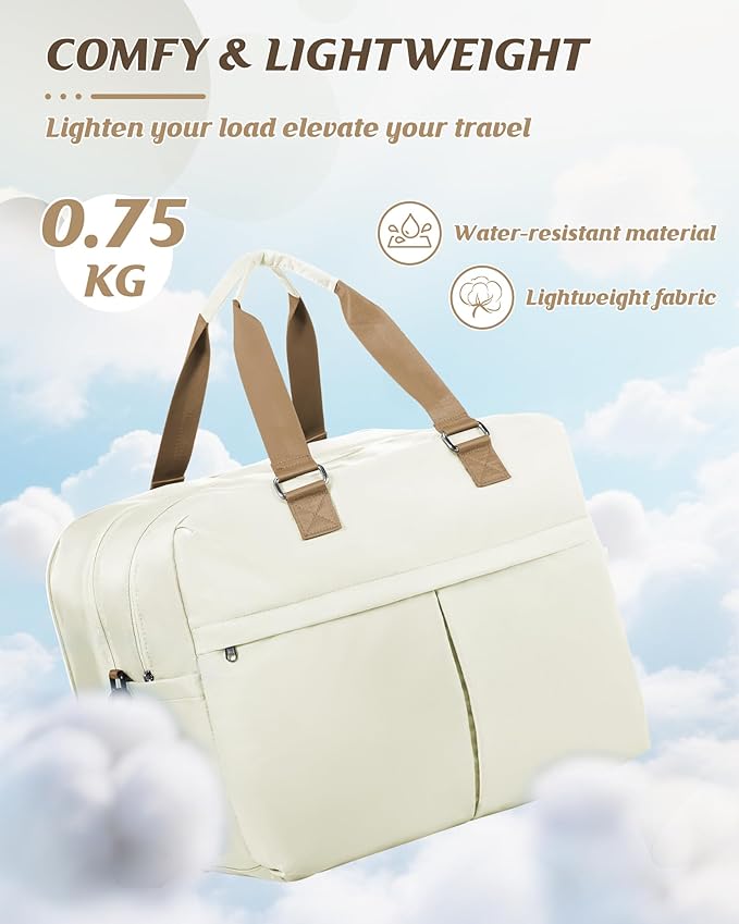 Gym Bag Womens,Travel Duffel Carry on Bag Sport Tote Bag Weekend Overnight Bag