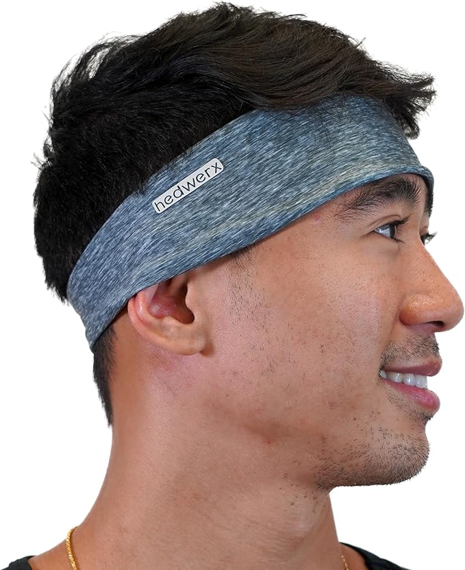 Hydra2 Headbands for Women & Men | Sweat Diverting, Hair Bands for Athletes, Gym, Cycling & Fitness | Flatweave