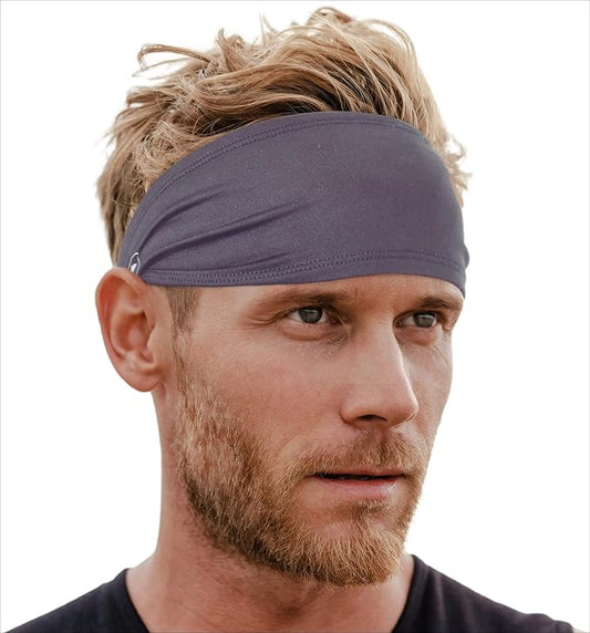 Tough Headwear Sport Headbands for Men - Workout Headbands for Women - Running Headband -Tennis Athletic Sweatband