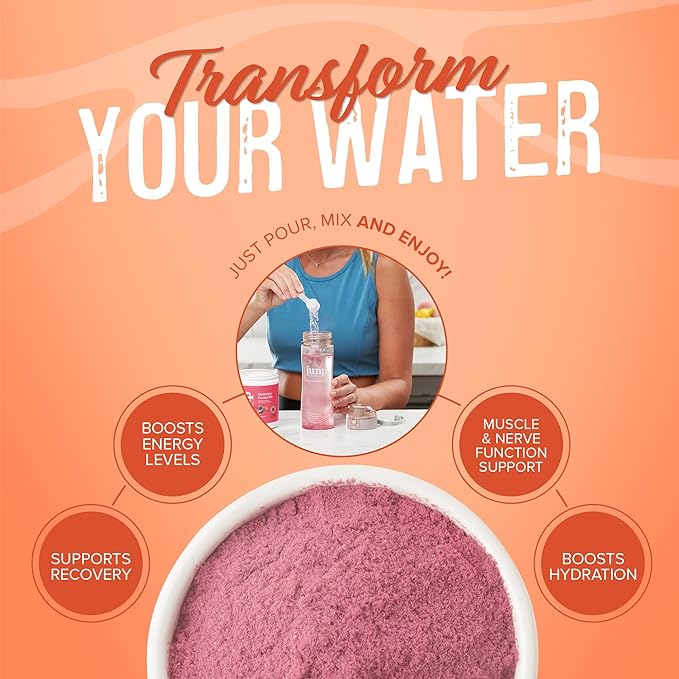 JUNP Electrolytes Powder No Sugar No Carbs, Orchard Fresh Juicy Peach Keto Electrolyte Drink Mix, Potassium & Salt Hydration Powder Electrolytes Zero Calorie Sugar Free Electrolyte Powder, 90 Servings