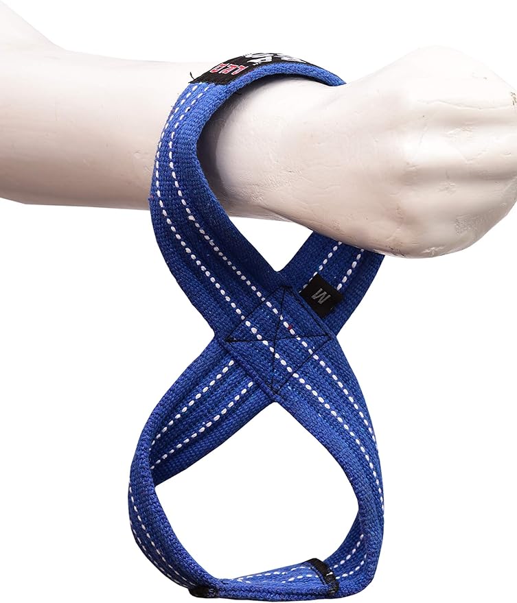 Deadlift Straps Figure 8 Loop Lifting Straps The #1 Choice for Power Lifters weightlifters workout Enthusiasts