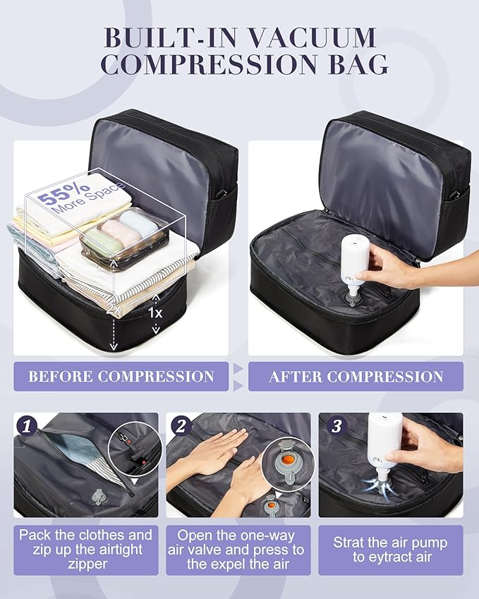 Gym Bag Womens,Travel Duffel Carry on Bag Sport Tote Bag Weekend Overnight Bag