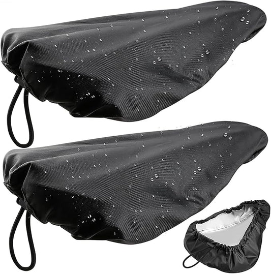 New Bicycle Seat Cushion Waterproof UV Protection Unisex for Gym Bike Mountain Bike Road Bike with Protective Lock Durable Rain Dustproof Cover