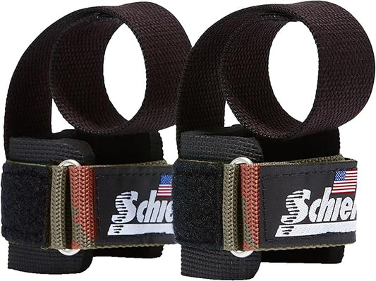 Schiek Sports 1000-PLS Deluxe Power Lifting Wrist Straps - Weight Lifting Wrist Wraps