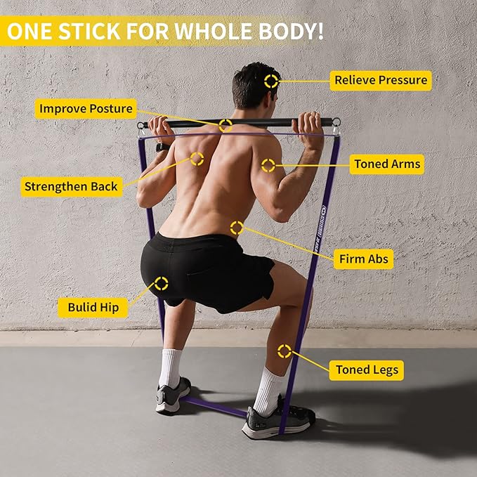 POWER GUIDANCE Pull Up Assist Bands - Stretch Resistance Band - Mobility Band - Powerlifting Bands - by Perfect for Body Stretching, Powerlifting, Resistance Training