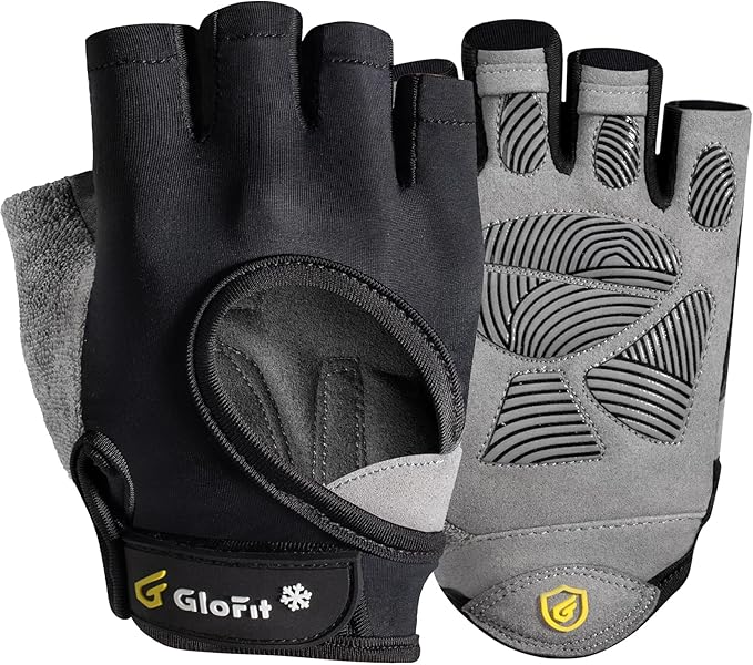 Workout Gloves for Women Men, Lightweight Weight Lifting Glove Breathable Fingerless Gym Gloves, Exercise, Fitness, Training, Cycling