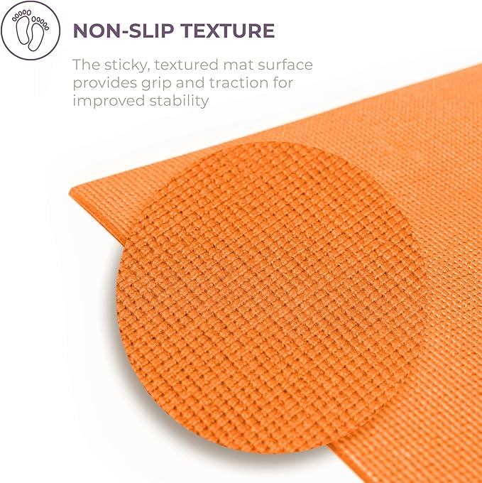 Sunshine Yoga Voyage Yoga Mat, 6 Pack, 72" x 24" Professional Studio and Gym Bulk Yoga Mats, 5mm Thick, Durable, Anti-Tear, Non Slip Fitness and Exercise Mats