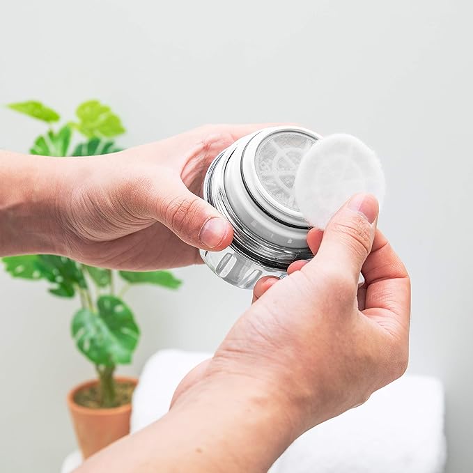 AquaBliss HD Multi Stage Shower Filter Replacement Cartridge for SF400 & SF500-48x Heavy Duty Detox Power. Kiss Itching, Breakage & Dullness Goodbye. Reduce Rust, Chlorine, Toxins. 1-Pack (SFC500)